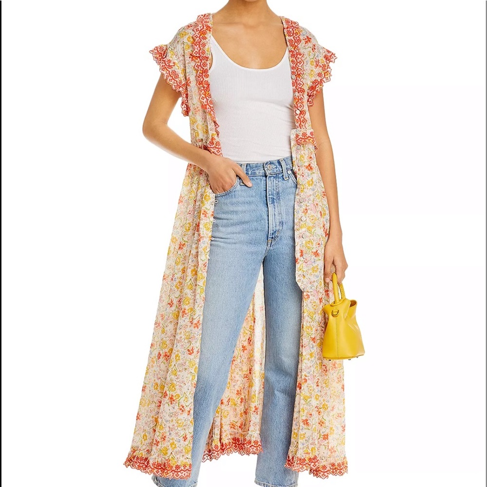 Free People Milania Maxi Dress In Confetti Combo XS